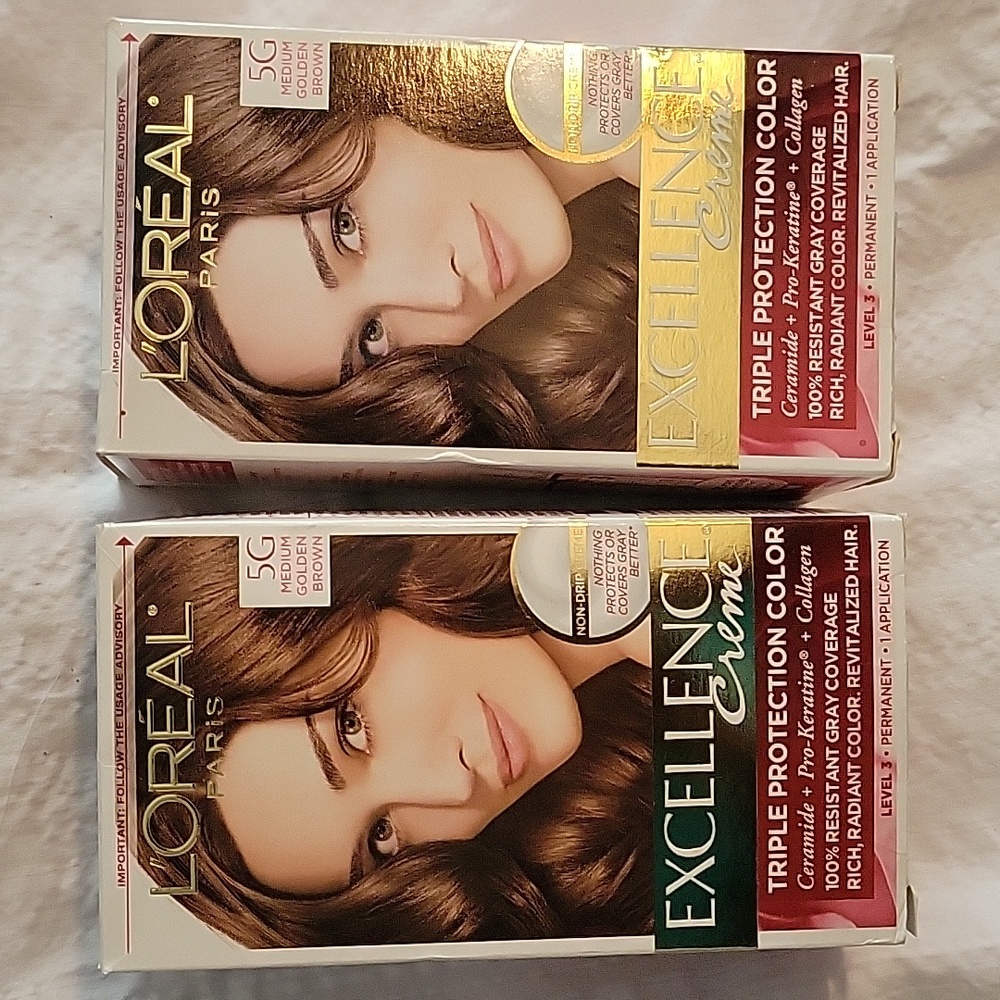 L'Oreal Excellence Color - Medium Golden Brown - 5G